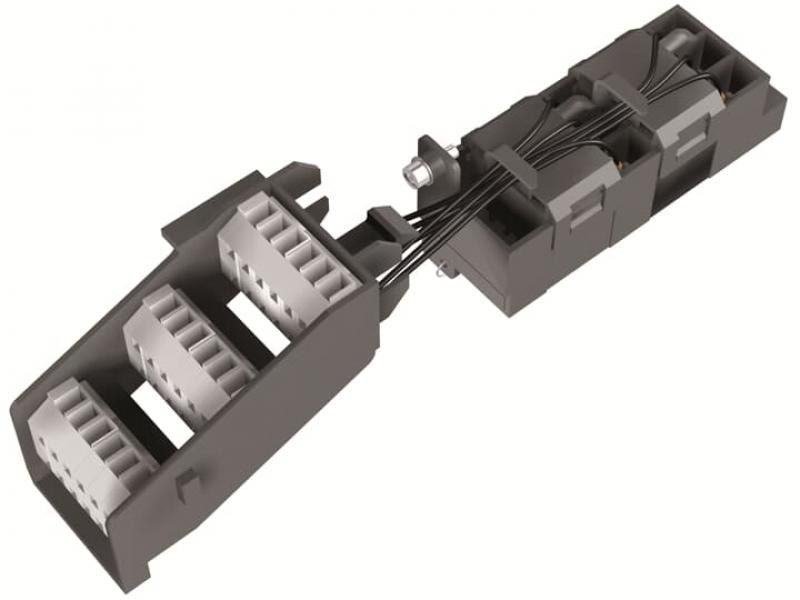 ABB AUP 6 contacts 24Vdc E1.2/3-XT7-XT7M Positionshilfskontakt für Leistungsschalter Emax 2
