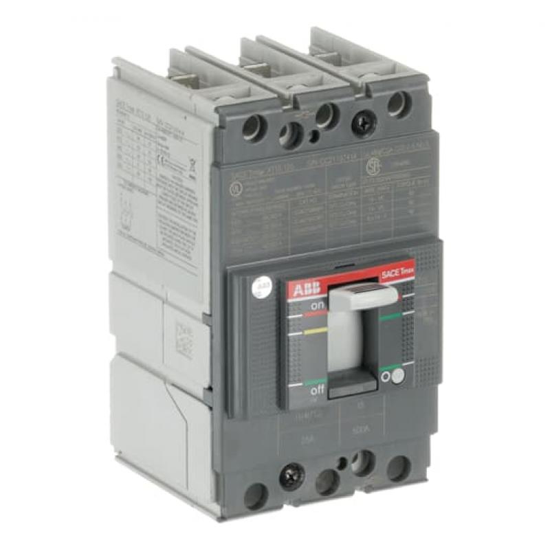 ABB XT1S 125 TMF 25-500 3p F F UL/CSA Kompaktleistungsschalter Tmax XT1 mit vorderseitigen Anschlüssen, 3polig