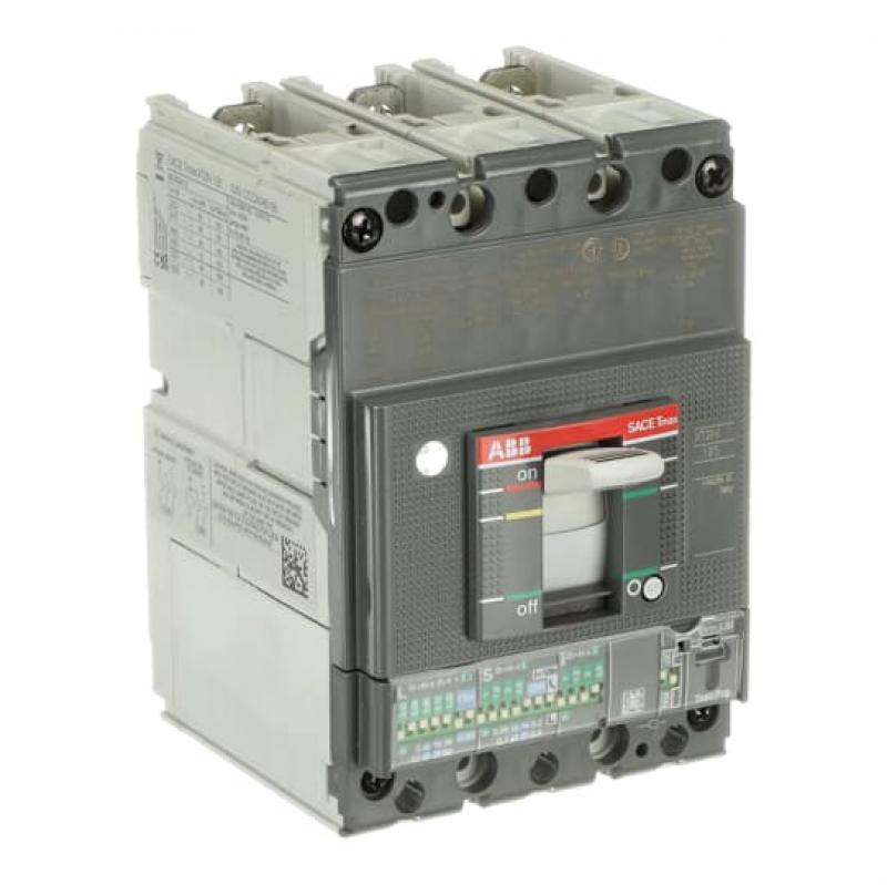 ABB XT2N 125 Ekip C Dip LSI In100A 3pFF UL/C Kompaktleistungsschalter Tmax XT2 mit vorderseitigen Anschlüssen, 3polig
