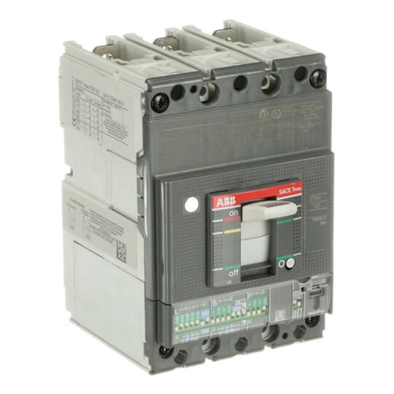 ABB XT2N 125 Ekip C Dip LSI In125A 3pFF UL/C Kompaktleistungsschalter Tmax XT2 mit vorderseitigen Anschlüssen, 3polig