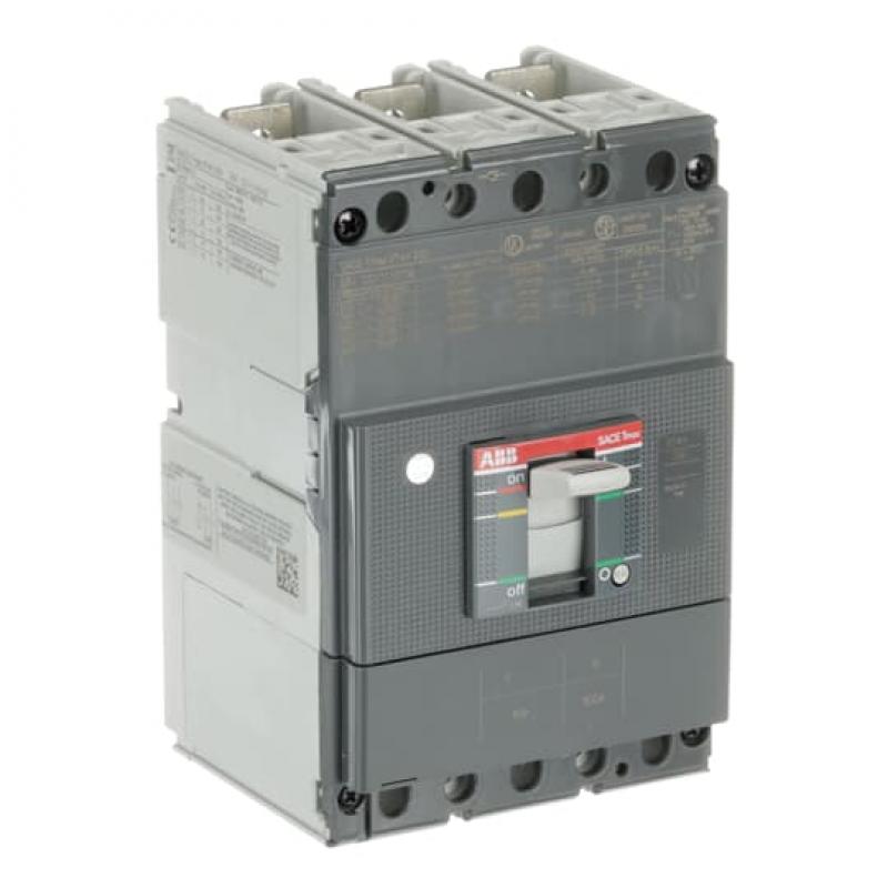 ABB XT4H 250 TMF 60-600 3p F F UL/CSA Kompaktleistungsschalter Tmax XT4 mit vorderseitigen Anschlüssen, 3polig