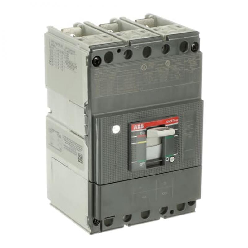 ABB XT4L 250 TMF 40-400 3p F F UL/CSA Kompaktleistungsschalter Tmax XT4 mit vorderseitigen Anschlüssen, 3polig