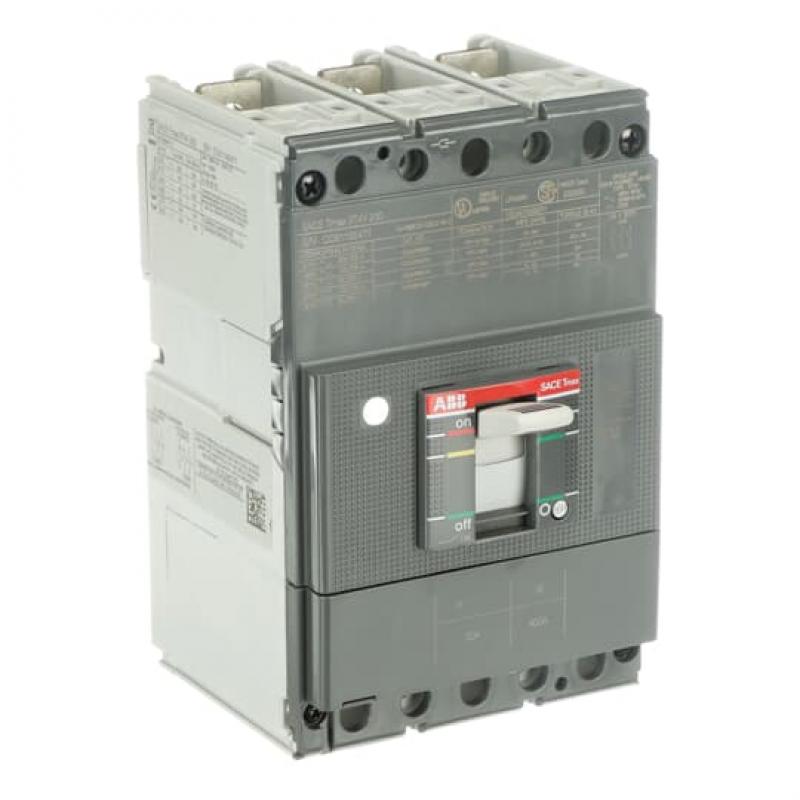 ABB XT4V 250 TMF 30-400 3p F F UL/CSA Kompaktleistungsschalter Tmax XT4 mit vorderseitigen Anschlüssen, 3polig