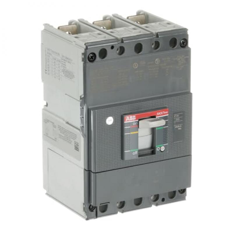 ABB XT4V 250 TMF 50-500 3p F F UL/CSA Kompaktleistungsschalter Tmax XT4 mit vorderseitigen Anschlüssen, 3polig