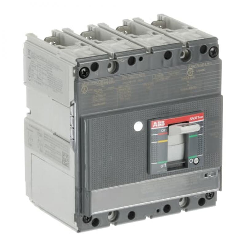 ABB XT2N-D 125 MCS-UL/CSA Im=1500 4p F F Kompaktleistungsschalter Tmax XT2 mit vorderseitigen Anschlüssen, 4polig