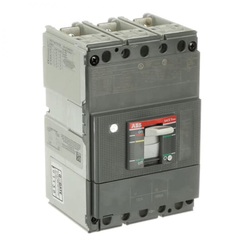 ABB XT4V 250 TMF 150-1500 3p F F UL/CSA Kompaktleistungsschalter Tmax XT4 mit vorderseitigen Anschlüssen, 3polig