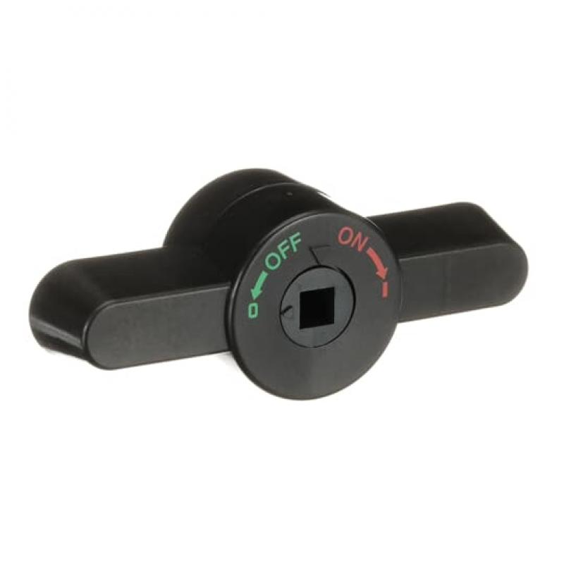 ABB RHE NFPA XT1..XT6-T5 HANDLE xADJ.D.ROT.H Drehantrieb, rot/gelb Zubehör XT1 bis XT6