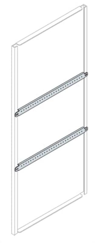 ABB IS2-EA1603 IS2 2 horizontal Montageplatten, B=1600mm