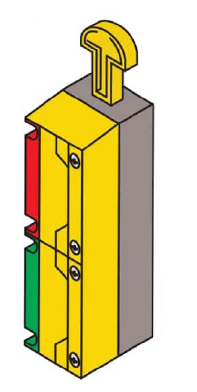ABB IS2-EV1143 Verriegelung + 1 Öffner-Anschluss, Zubehör AM2/IS2 Gehäuse