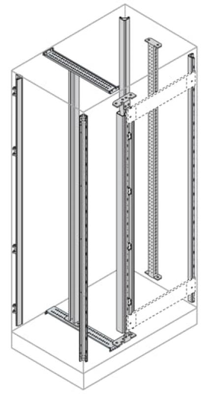 ABB IS2-EM2003 IS2 Profile für Einschübe mit, Kabelraum H=2000mm
