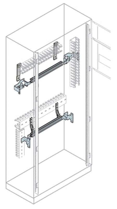 ABB IS2-EH0024 IS2 AM2 DIN-Schiene + Bef, 24 DIN-Module B=600