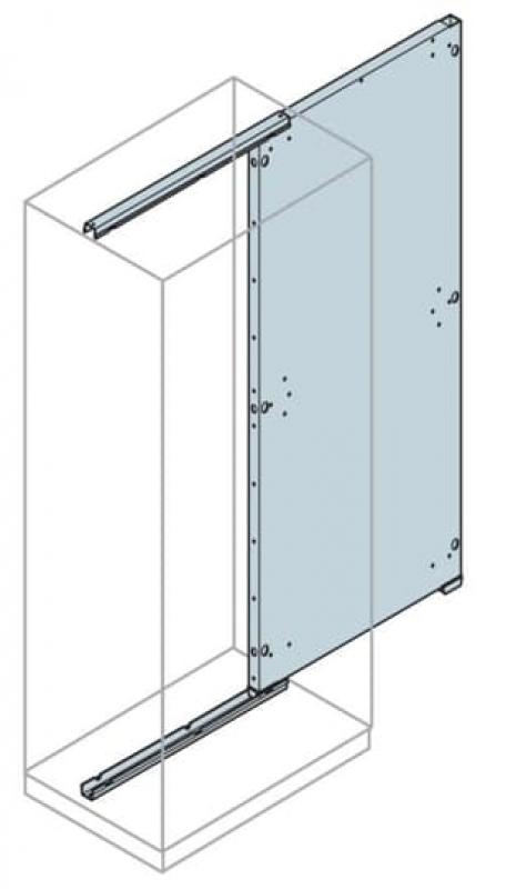 ABB IS2-EA2161 IS2 Montageplatte gr.+Schienen, H=2000mm, B=600mm