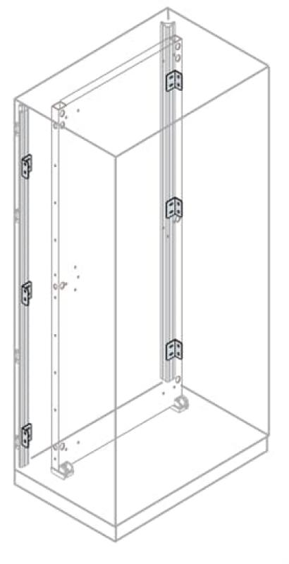 ABB IS2-EA2117 IS2 Montageplatte Befestigungskit, Zubehör AM2/IS2 Gehäuse