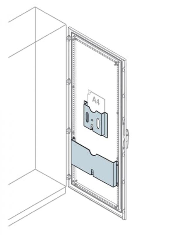 ABB IS2-EV1072K Plantasche metall für Tür B=800mm, Zubehör AM2/IS2 Gehäuse