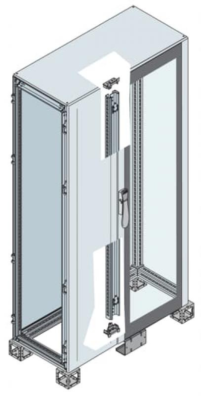 ABB IS2-ES2024VC4K IS2 Steuerschrank Glastür, mit Kabelraum H=2000, B=1200, T=400