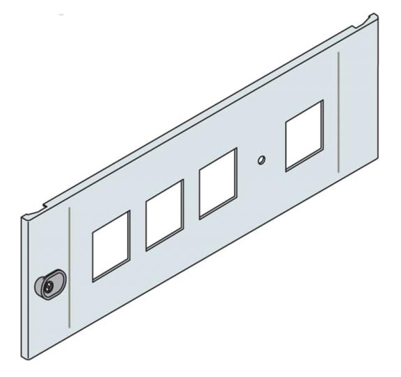 ABB IS2-EH7284K IS2 Abdeckung für Einschübe, B=200mm, B=800mm