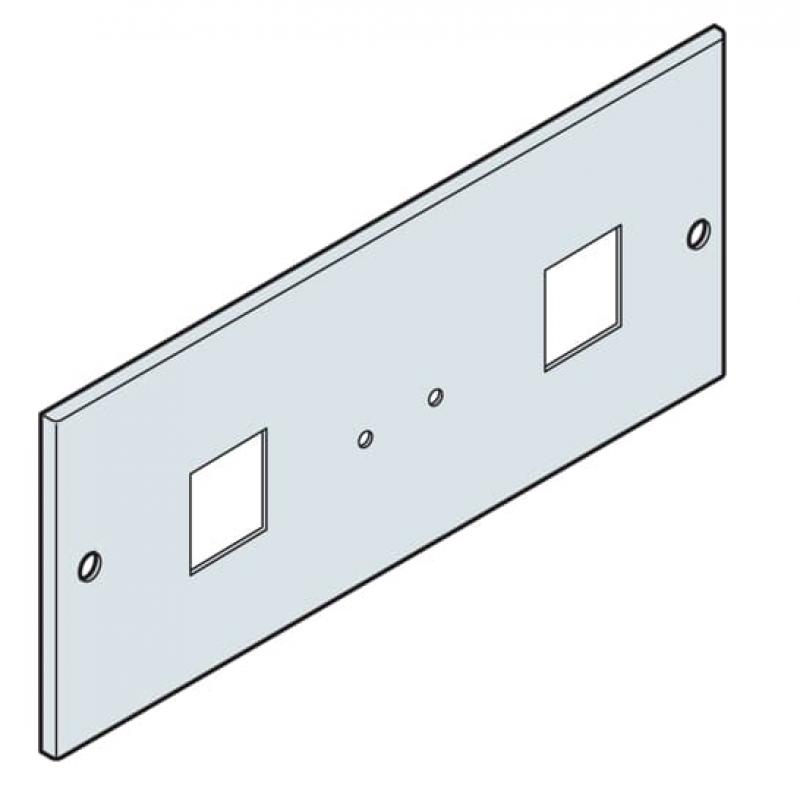 ABB IS2-EH2297K IS2 AM2 Modulplatte für 2, Instrumente 96x96mm H=200mm, B=600mm