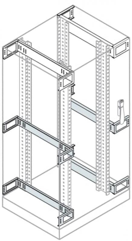 ABB IS2-EB6106 2 Querstreben für 19-Zoll unten/mitte, B=800mm, T=600mm