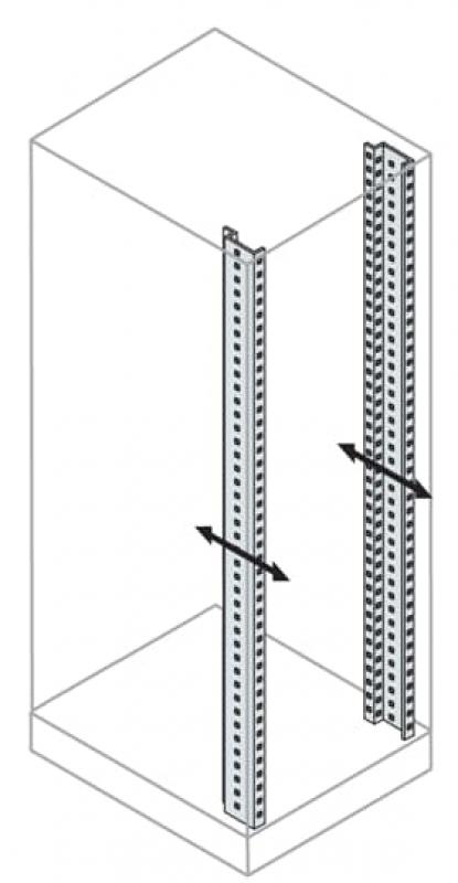 ABB IS2-EG2005 IS2 2 19" Eckprofil HE44, Zubehör AM2/IS2 Gehäuse