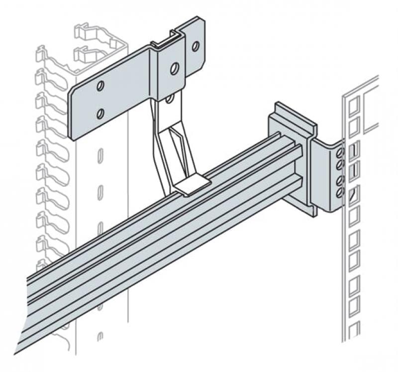 ABB IS2-EH1925 IS2 DIN-Schiene + Befixiertigung, 25 DIN-Module