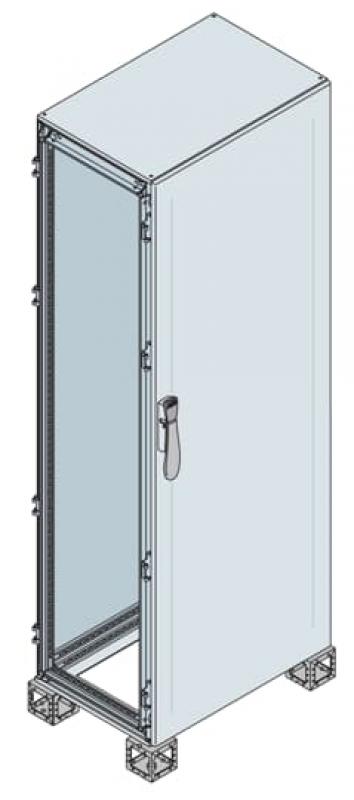ABB ES1663K IS2 Stahlblechtür HxBxT 1600X600X300, Lackierung: grau, RAL 7035