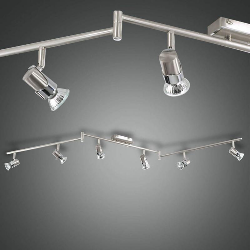 Fabas Luce 2554-86-178 Alice Spot GU10 6x50W Nickel satiniert