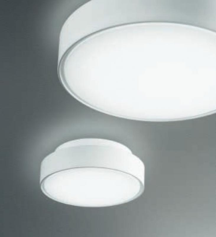 Fabas Luce 3229-65-102 Hatton Deckenleuchte E27 2x30W Weiß IP65