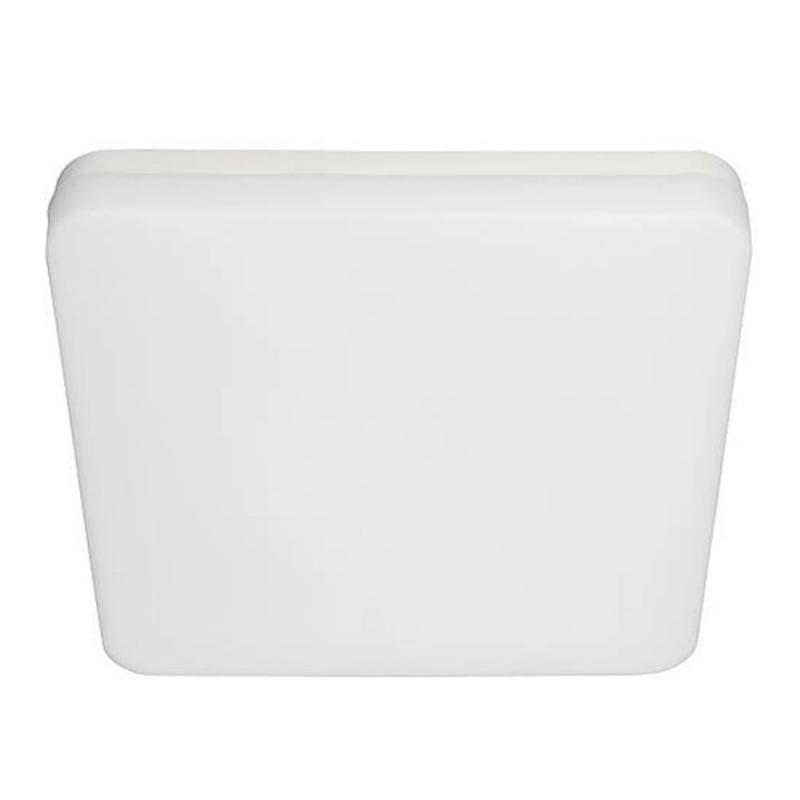 FABAS LUCE 3526-63-102 Folk LED Außen Deckenleuchte 280x60mm 27W Warmweiß IP65 Weiß HF-Sensor