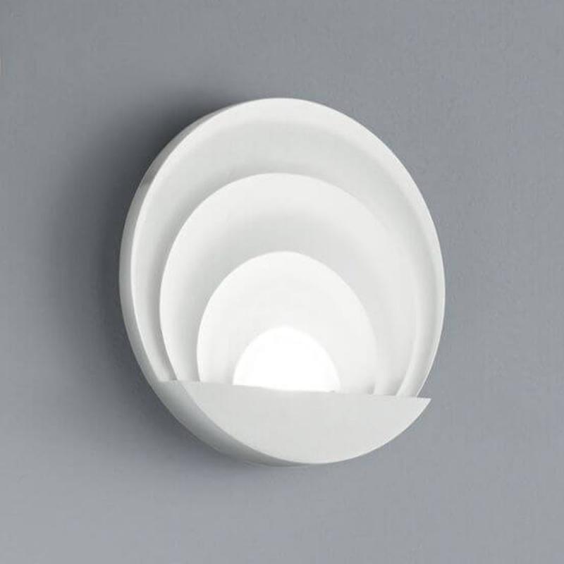 Sunrise LED Wandleuchte in Weiss von Fabas Luce