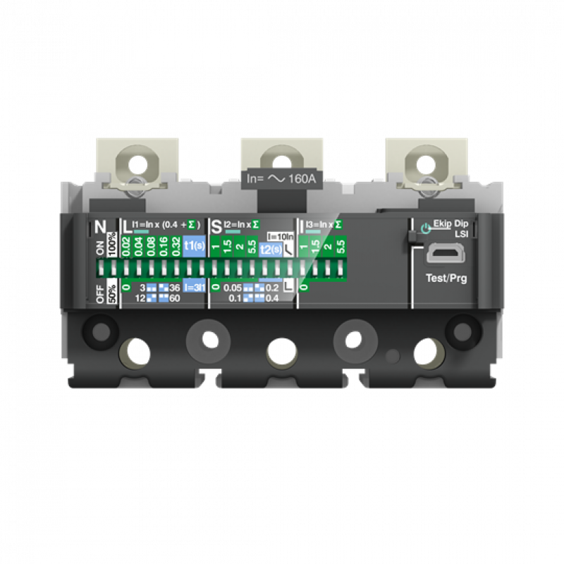ABB Ekip Dip LSIG In=160A XT2 3p Ekip Auslöser für Leistungsschaler XT2 und XT4