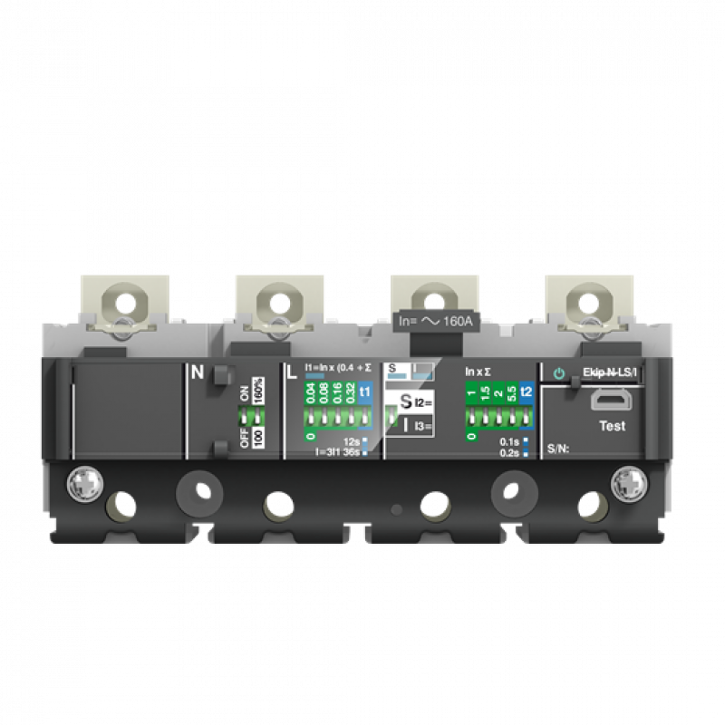 ABB Ekip Dip LSIG In=160A XT2 4p InN=100% Ekip Auslöser für Leistungsschaler XT2 und XT4