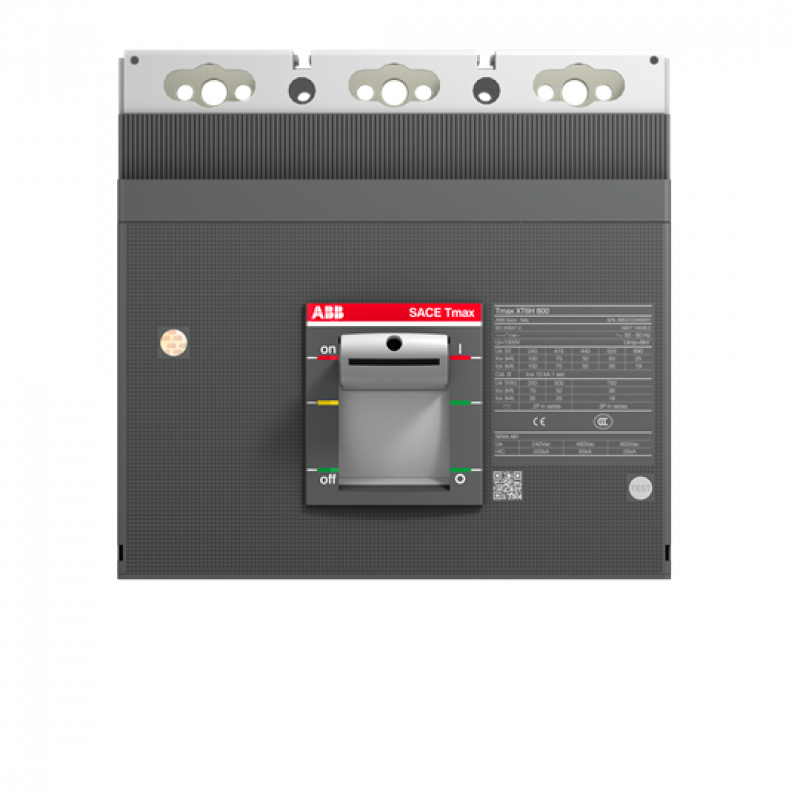 ABB XT6N 800 BREAKING PART 3p F F Schalteinheit Tmax XT6, mit vorderseitigen Anschlüssen Einsatz nur mit Schutzauslöser
