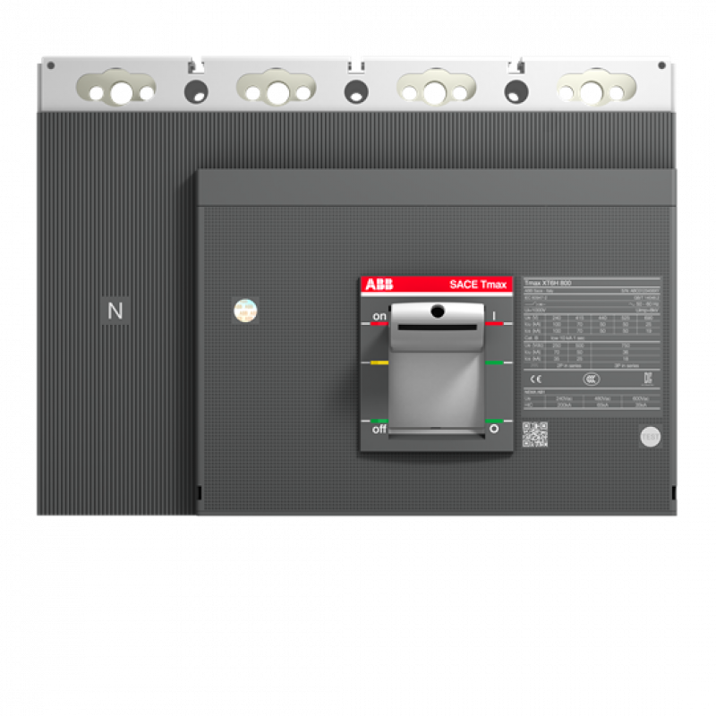 ABB XT6N 1000 BREAKING PART 4p F F Schalteinheit Tmax XT6, mit vorderseitigen Anschlüssen Einsatz nur mit Schutzauslöser