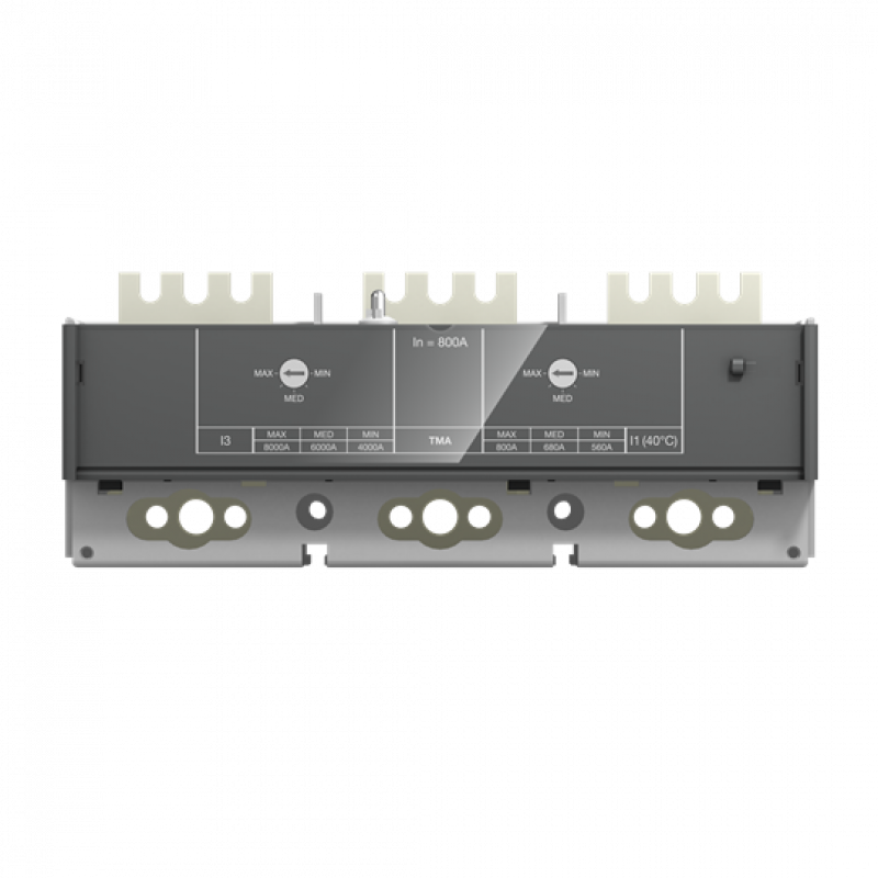 ABB TMA 800-8000 XT6 3p Thermomagnetischer Schutzauslöser, XT6 Einsatz nur mit Schalteinheit