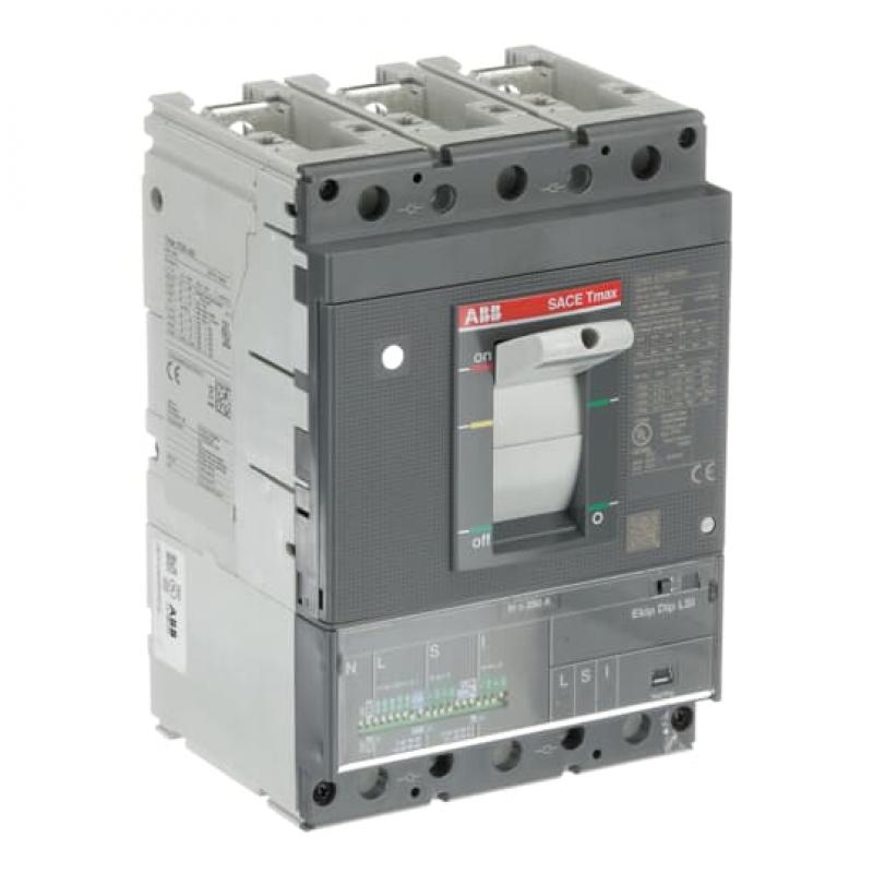 ABB XT5N 400 Ekip Dip LSI In250 3p FF UL/CSA Kompaktleistungsschalter Tmax XT5 mit vorderseitigen Anschlüssen, 3polig