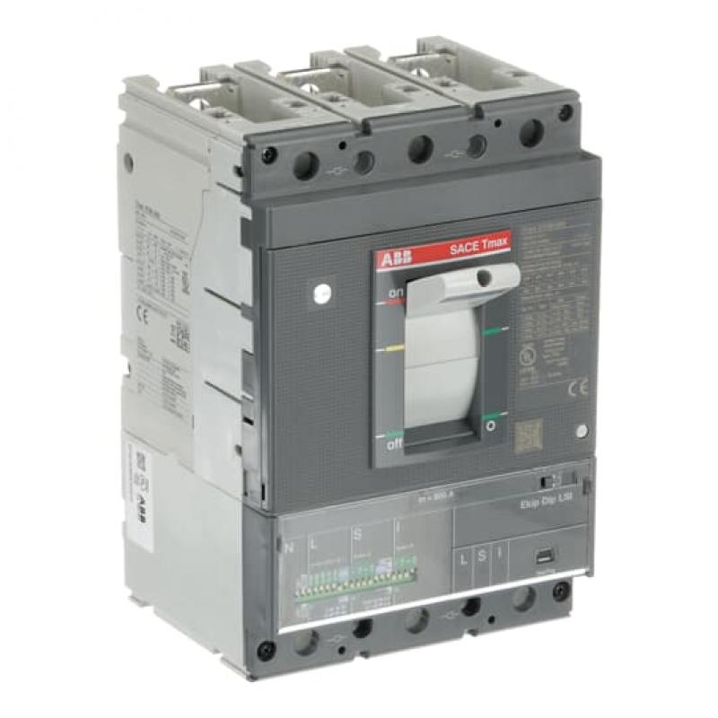 ABB XT5N 600 Ekip Dip LSI In600 3p FF UL/CSA Leistungsschalter XT5N UL/CSA In=600 A 3P Version F