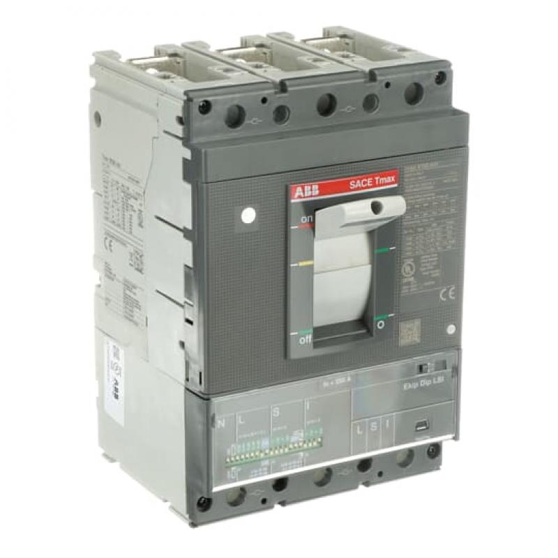 ABB XT5S 400 Ekip Dip LSI In250 3p FF UL/CSA Kompaktleistungsschalter Tmax XT5 mit vorderseitigen Anschlüssen, 3polig