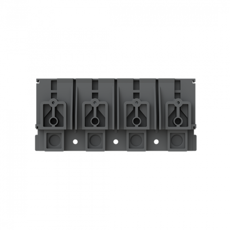 ABB BACK SHIELD TERMINALS EF XT5 FIXED 4P Anschlussplatten, Festeinbau Zubehör für XT5