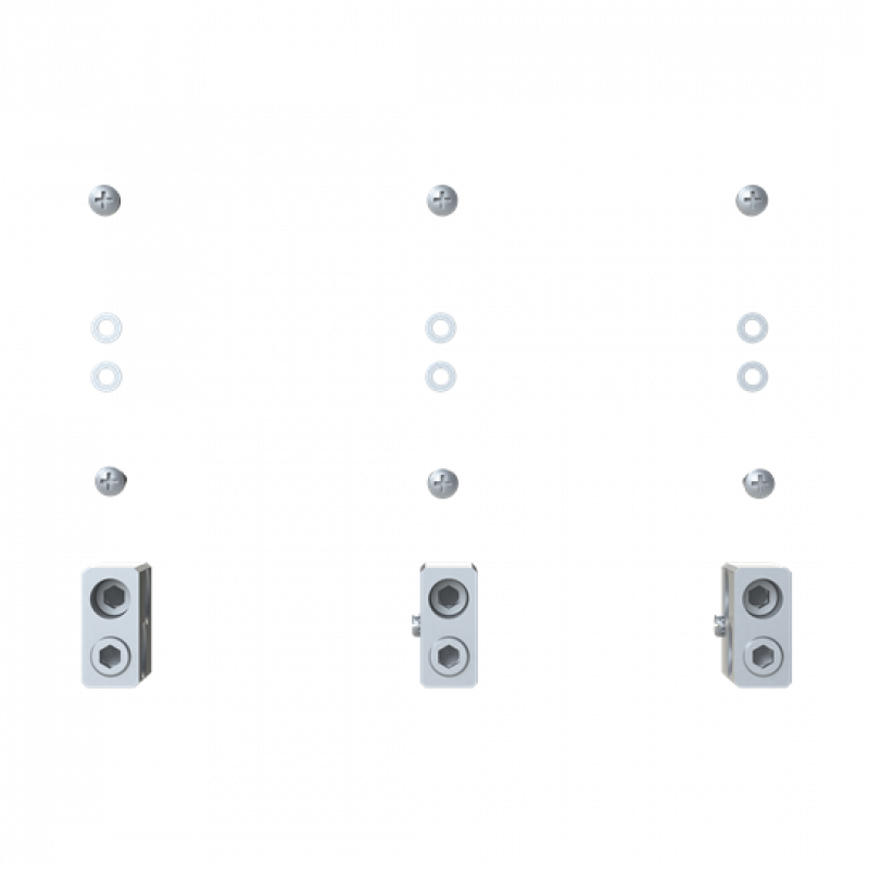 ABB KIT FCCuAl 2x500kcmilXT6 4pcsUL/CSA AuxV Anschlusskit für Tmax XT UL/CSA