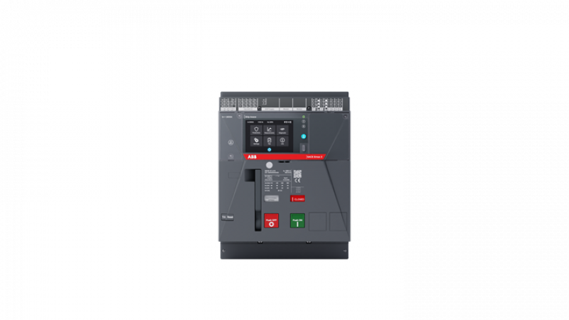 ABB E1.3N 1600 Ekip Aware LSI 3p F F Leistungsschalter E1.3 mit In=1600A 3p 66kA und Schutzauslöser Ekip Aware LSI 3polig, Festeinbau mit vorderseitigen Anschlüssen