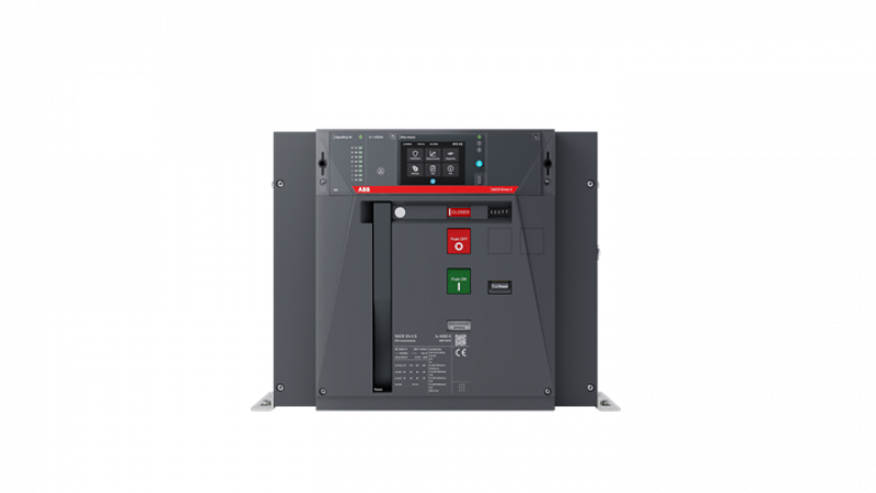 ABB E4.3N 4000 Ekip Aware LSI 3p FHR Leistungsschalter E4.3 mit In=4000A 3p 66kA und Schutzauslöser Ekip Aware LSI 3polig, rückseitig horizontale Anschlüsse für Festeinbau