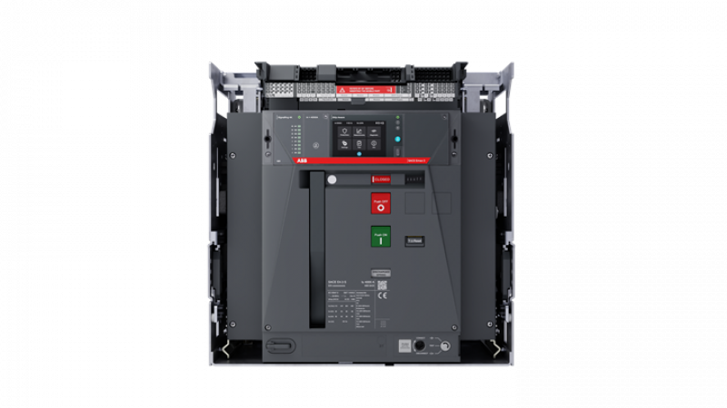 ABB E4.3H 3200 Ekip Aware LSI 3p WMP Leistungsschalter E4.3 mit In=3200A 3p 100kA und Schutzauslöser Ekip Aware LSI 3polig, ausfahrbare Version