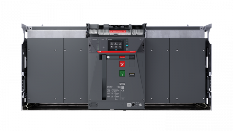 ABB E6.3V/f 5000 Ekip Aware LI 4p WMP Leistungsschalter E6.3 mit In=5000A 4p 150kA und Auslöser Ekip Aware LI, 100%N 4polig, ausfahrbare Version