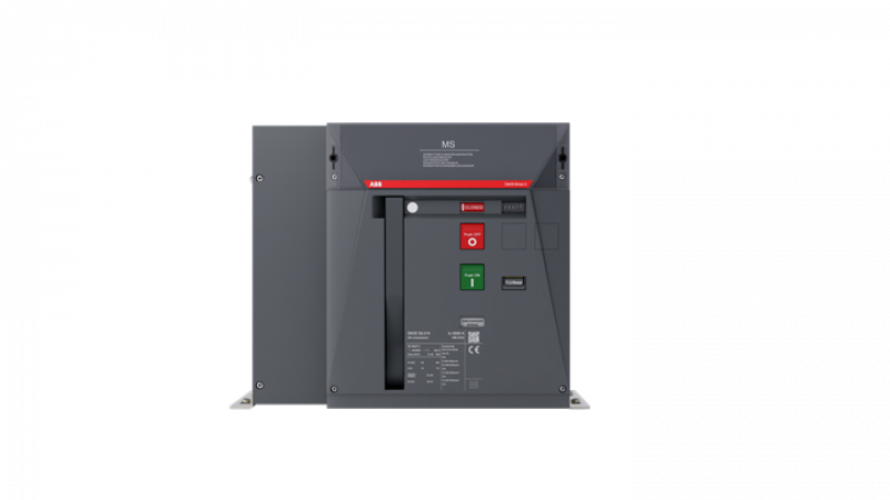 ABB E2.3N/MS 2000 4p FHR Lasttrennschalter E2.3 mit In=2000A 4p 66kA ohne Schutzauslöser 4polig, rückseitig horizontale Anschlüsse für Festeinbau