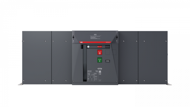 ABB E6.3H/MS 5000 4p FHR Lasttrennschalter E6.3 mit In=5000A 4p 100kA ohne Schutzauslöser 4polig, rückseitig horizontale Anschlüsse für Festeinbau