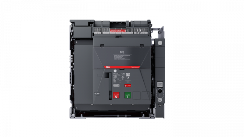 ABB E1.3N/MS 1250 4p WMP Lasttrennschalter E1.3 mit In=1250A 4p 66kA ohne Schutzauslöser 4polig, ausfahrbare Version