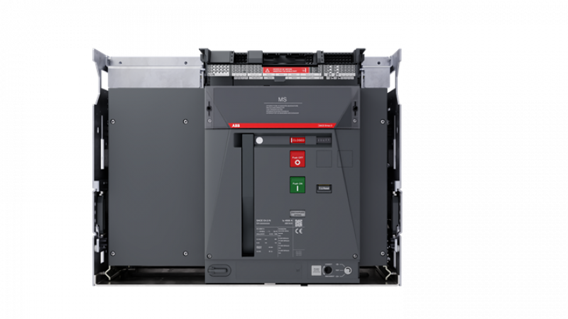 ABB E4.3N/MS 3200 4p WMP Lasttrennschalter E4.3 mit In=3200A 4p 66kA ohne Schutzauslöser 4polig, ausfahrbare Version