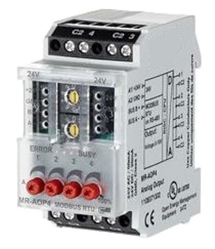 ABB AZS-AOP4 Modbus RTU EA-Mod. Versorgung 24VDC, Ausgang: 4 x 0-10V
