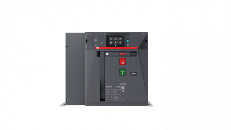 ABB E2.3S 250 Ekip Aware LSIG 4p F HR Leistungsschalter E2.3 mit In=250A 4p 85kA und Schutzauslöser Ekip Aware LSIG 4polig, rückseitig horizontale Anschlüsse für Festeinbau