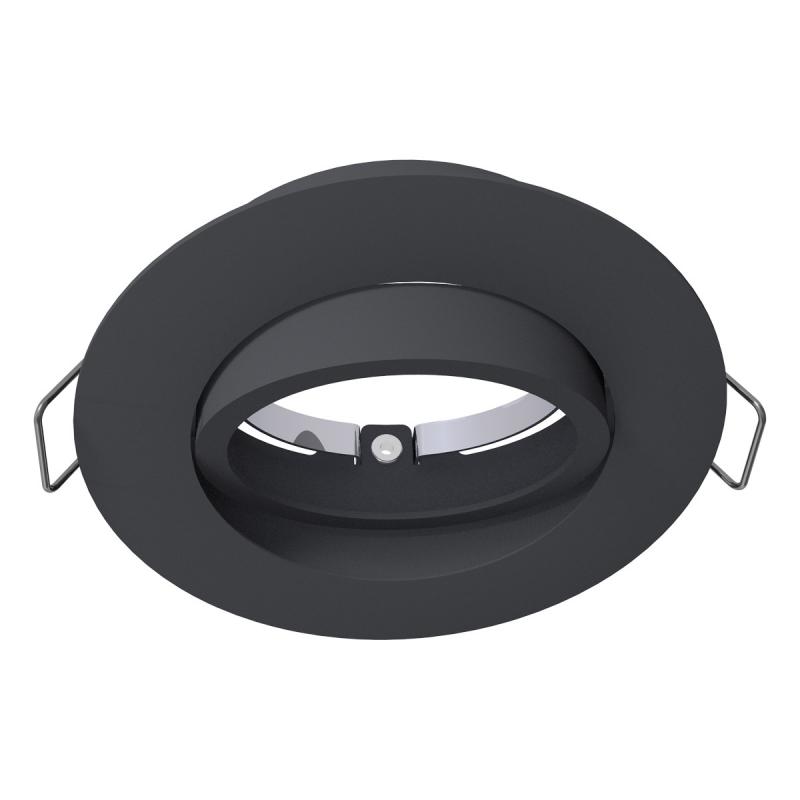 EVN 830009 Deckeneinbauleuchte Schwarz rund schwenkbar Einbaudurchmesser: 68 mm